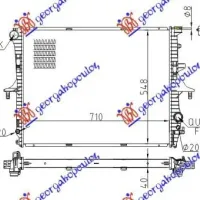 RADIATOR ALL MODEL BZ/DS M/A +/-A/C (71x55) (MAHLE BEHR)