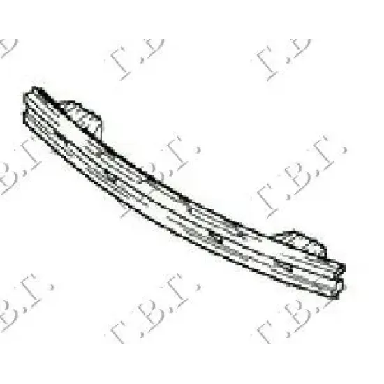 FRONT BUMPER REINFOR. 01-