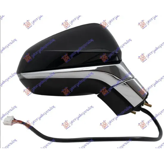 DOOR MIRROR ELECTRIC HEATED (WITH SIDE LAMP) (10 PIN)