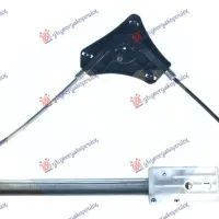 WINDOW REGULATOR REAR ELECTRIC (WITHOUT MOTOR)