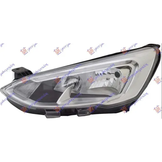 HEAD LAMP ELECTRIC (E) (CHROME) (DEPO)