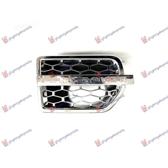 FRONT FENDER MOULDING CHROME