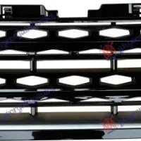 GRILLE BLACK (WITH BLACK FRAME & SILVER MOULDING)