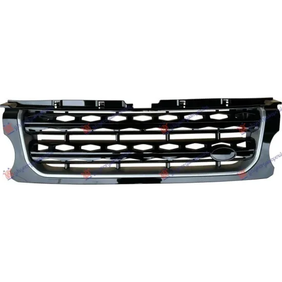 GRILLE BLACK (WITH BLACK FRAME & SILVER MOULDING)