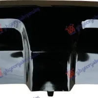 TOW HOOK COVER REAR PAINTED BLACK