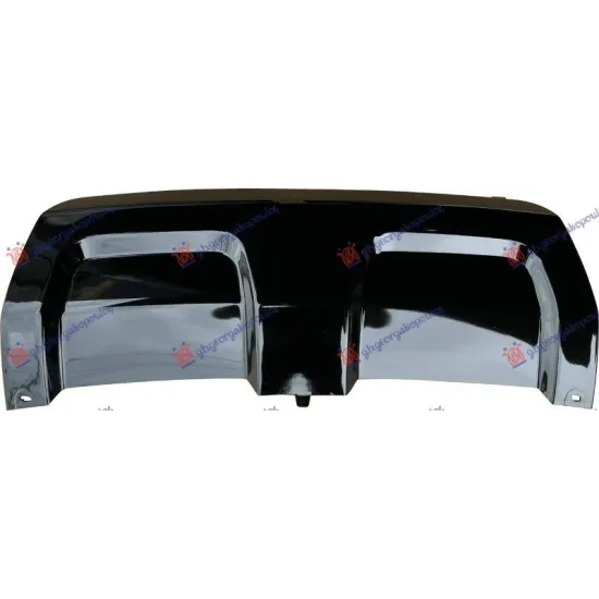 TOW HOOK COVER REAR PAINTED BLACK