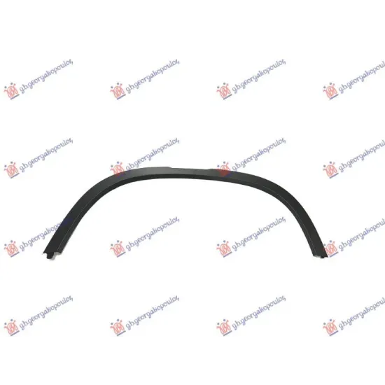 FRONT FENDER FLARE PLASTIC BLACK