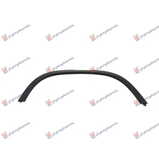 FRONT FENDER FLARE PLASTIC BLACK