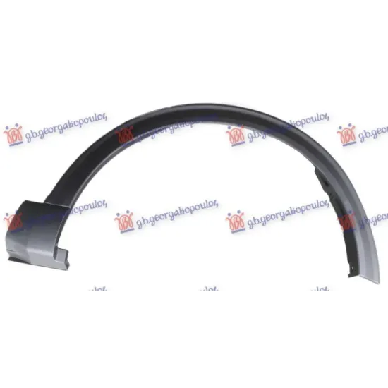 FRONT FENDER FLARE BLACK