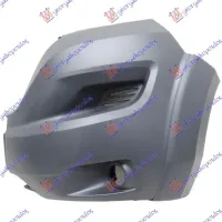 FRONT BUMPER END GRAY (WITH FRONT LIGHTS HOLE) (MAXI)(EDITION WITH FENDER FLARE)