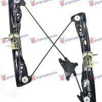 WINDOW REGULATOR FRONT ELECTRIC (WITHOUT MOTOR) WITH PANEL