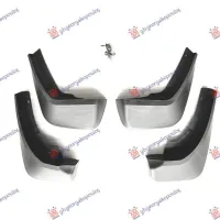 MUD FLAPS FRONT-REAR (4PCS)