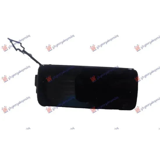 TOW HOOK COVER REAR BLACK