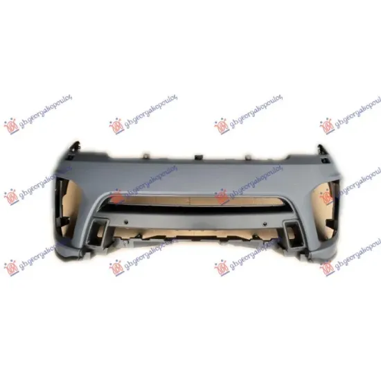 FRONT BUMPER PRIMED (WITH 4 SENSER HOLES) (WITH WASHER HOLES) (SVR)