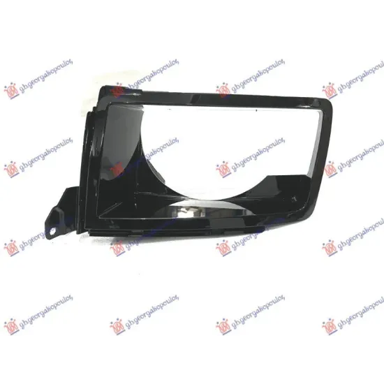 HEAD LAMP MOULDING PAINTED BLACK