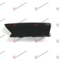 REAR BUMPER MOULDING LOWER PAINTED BLACK