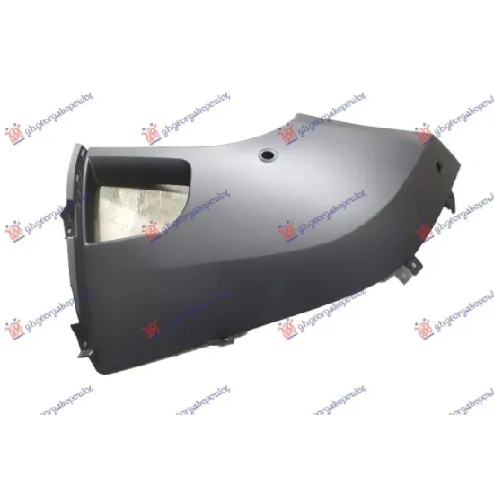 FRONT BUMPER SIDE BLACK (WITH SENSOR HOLE)