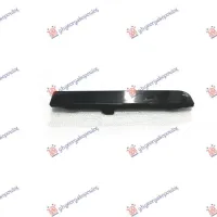 REAR BUMPER MOULDING UPPER PAINTED BLACK