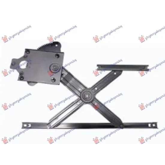 FRONT WINDOW REGULATOR ELECTRIC 4/5D (WITHOUT MOTOR) (A QUALITY)