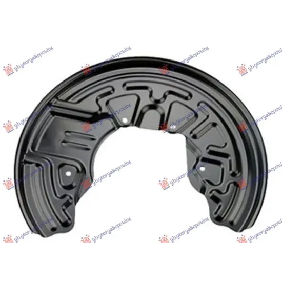 SPLASH PANEL BRAKE DISC FRONT (DISC DIAMETER 345MM) (ATE, TEVES) (ALUMINIUM)