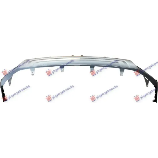 FRONT BUMPER SPOILER MIDDLE SILVER