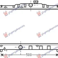 RADIATOR 1,3-1,6CC (57x32,5) (VALEO)