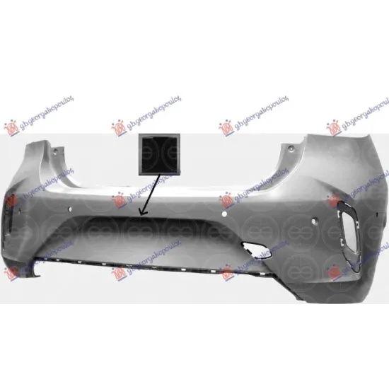 REAR BUMPER PRIMED GS-LINE (WITH PDC & CAMERA) (EUROPE)