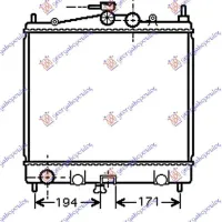 RADIATOR 1.0-1.2-1.2-1.4-1.6 BENZINĂ UK