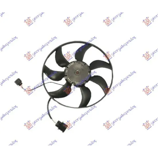 COOLING FAN (MOTOR+FAN) (370mm) (300W)