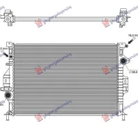 RADIATOR PETROL-DIESEL (650x410x26) (TYPE CALSONIC) (KOYO)