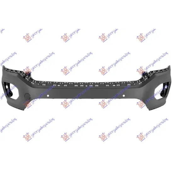 FRONT BUMPER PRIMED (WITH 4 PDC) (A QYALITY)