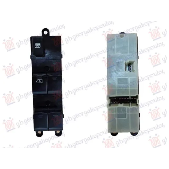 DOOR SWITCH FRONT (Auto left) (Quatern) (17pin)