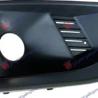 FRONT BUMPER SIDE GRILLE (WITH SILVER MOULDING)