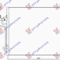 CONDENSER 1,6i 16V TURBO-2,0 TDCi (KOYO)