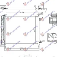 CONDENSER 1,2i-12V (51x39) 75PS(HR12DE) (KOYO)