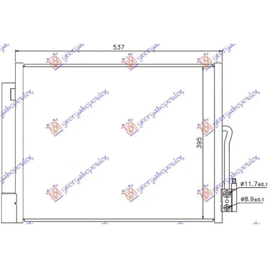 CONDENSER PETROL-DSL (50x41) (KOYO)