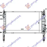 RADIATOR 1.4 16v TURBO AUTOMATIC PETROL (620x360x26) (KOYO)