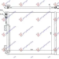 CONDENSER 1.5 dCi DIESEL (490x450x16) (KOYO)