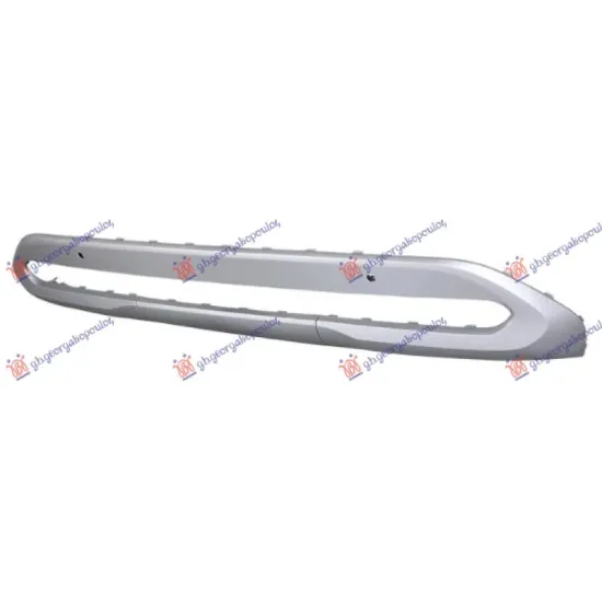 REAR BUMPER MOULDING SILVER (WITH PDS)