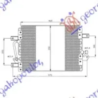 CONDENSER 1,7 TD/1,9 D (48x35x25) (NISSENS)