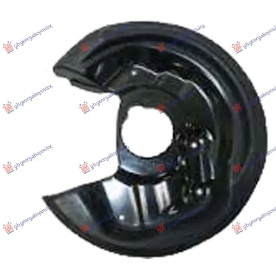 SPLASH PANEL BRAKE DISC REAR (DISC DIAMETER 256MM)