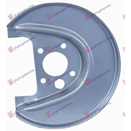 SPLASH PANEL BRAKE DISC REAR (PANEL DIAMETER 250/50MM) (DISC DIAMETER 232MM)