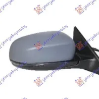 DOOR MIRROR ELECTRIC HEATED PRIMED FOLDABLE .(WITH SIDE LAMP : FRONT LAMP : BLIS) (ASPHERICAL GLASS)