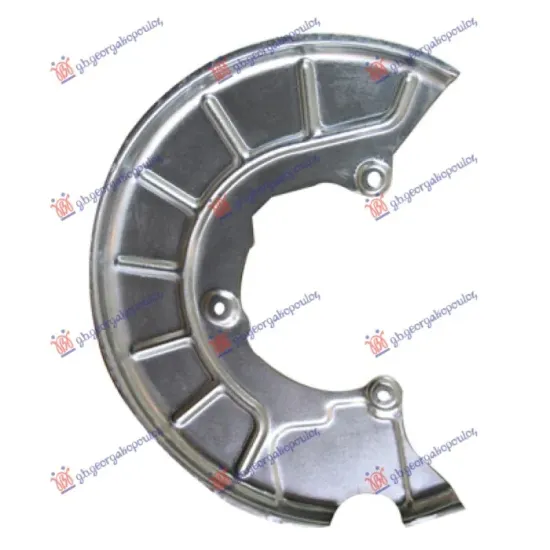 SPLASH PANEL BRAKE DISC FRONT (PANEL DIAMETER 325/140MM)