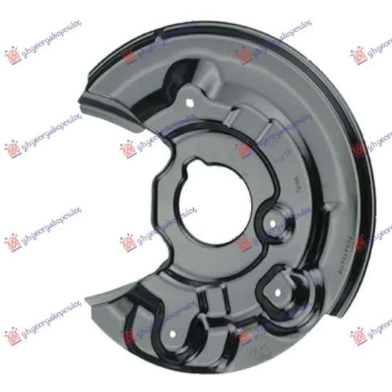 SPLASH PANEL BRAKE DISC REAR (DISC DIAMETER 272MM) SPLASH PANEL BRAKE DISC REAR (DISC DIAMETER 272MM)