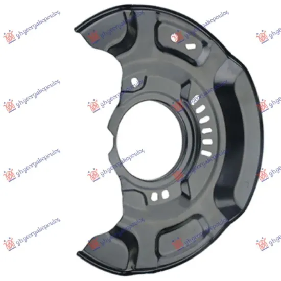 SPLASH PANEL BRAKE DISC FRONT (PANEL DIAMETER 297/88MM)