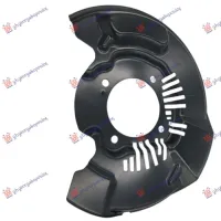 SPLASH PANEL BRAKE DISC FRONT (PANEL DIAMETER 355/100MM) (DISC DIAMETER 319MM) (WITH ESP WITH 4 BORES)