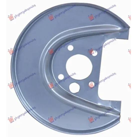 SPLASH PANEL BRAKE DISC REAR (PANEL DIAMETER 250/50MM) (DISC DIAMETER 232MM) SPLASH PANEL BRAKE DISC REAR (PANEL DIAMETER 250/50MM) (DISC DIAMETER 232MM)