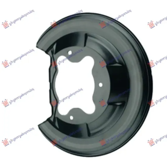 SPLASH PANEL BRAKE DISC REAR (DISC DIAMETER 260MM)