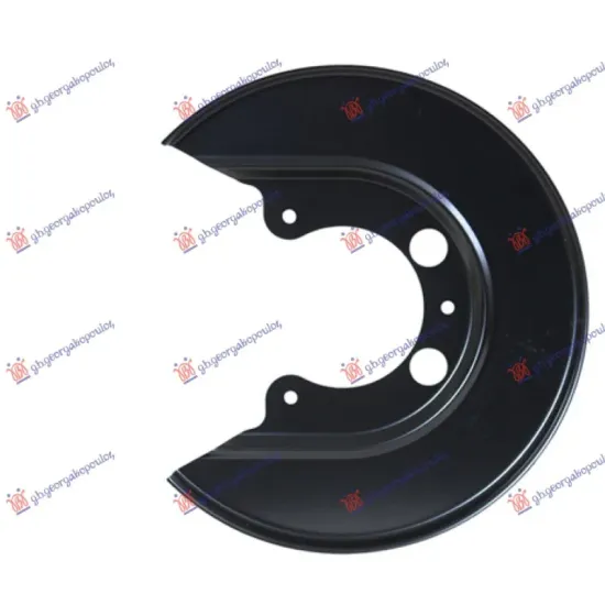 SPLASH PANEL BRAKE DISC REAR 4WD (DISC DIAMETER 256MM)